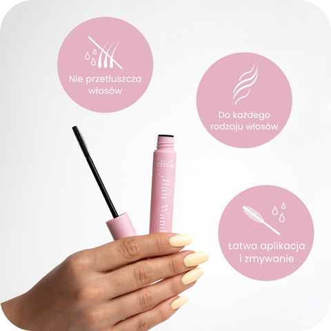 Szczoteczka maskary do włosów Hair Wand