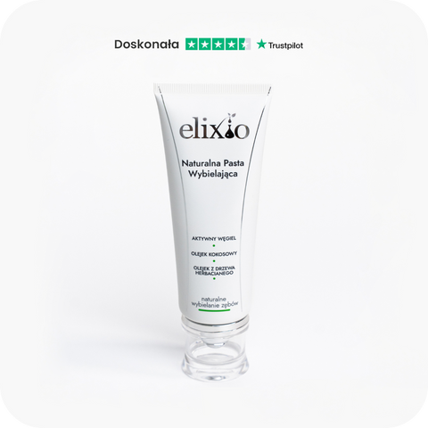 Weißes Duo Elixio 2in1 Set für die tägliche Zahnpflege