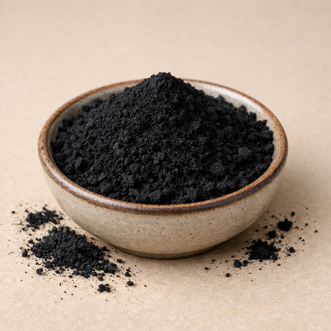 Activated carbon from organic coconut shells